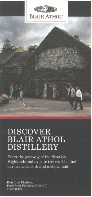 Blair Athol Distillery brochure thumbnail
