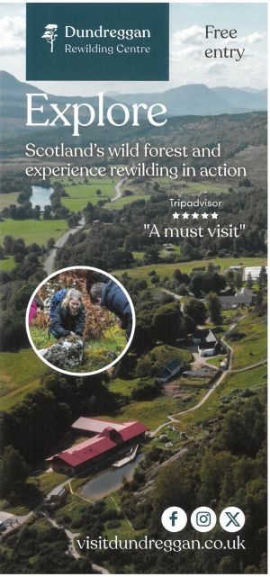 Dundreggan Rewilding Centre brochure thumbnail