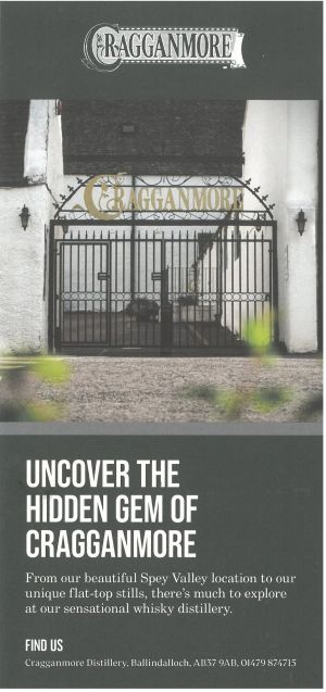 Cragganmore Distillery brochure full size