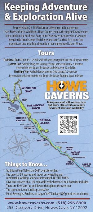 Howe Caverns brochure thumbnail