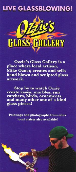 Ozzie's Glass Gallery brochure thumbnail