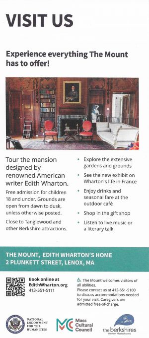 The Mount / Edith Wharton Estate brochure thumbnail