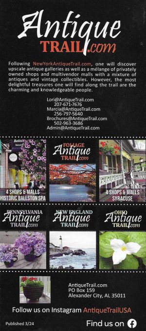 Antique Trail of New York brochure thumbnail