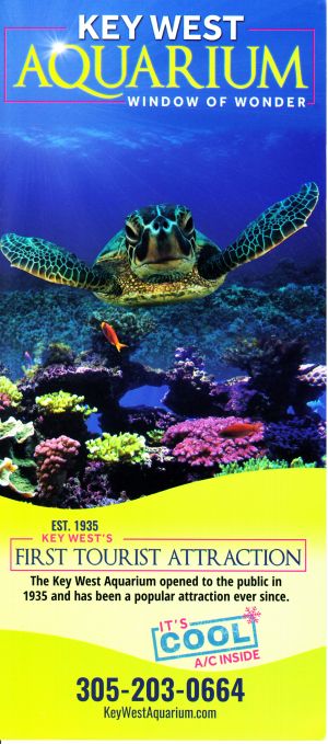 Key West Aquarium brochure thumbnail
