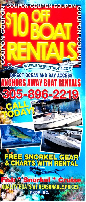 Anchors Away Boat Rentals brochure thumbnail