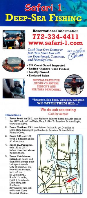 Safari 1 Deep Sea Fishing brochure thumbnail