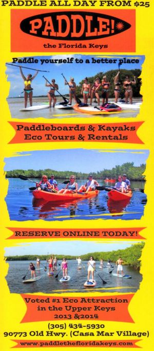 PADDLE! the Florida Keys brochure thumbnail