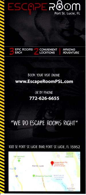 Escaperoom Vero Beach brochure thumbnail